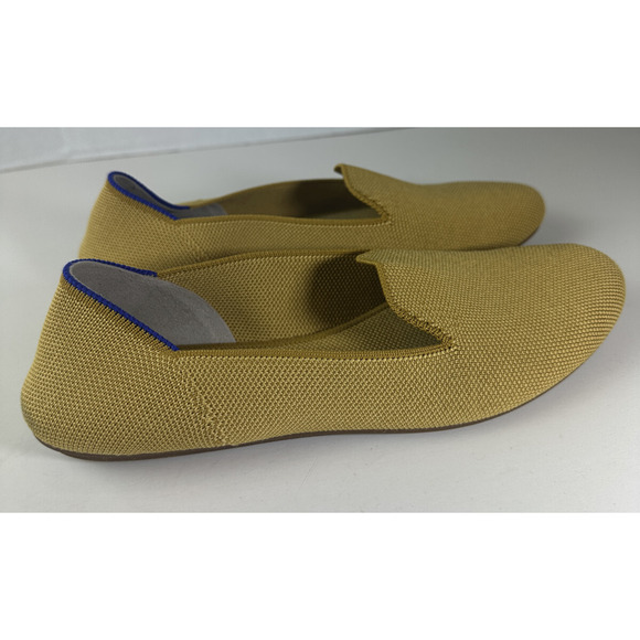 Rothy’s LemonDrop Loafers Round Toe Ballet Flat Slip On Knit Yellow Shoes 8.5 - Picture 6 of 16